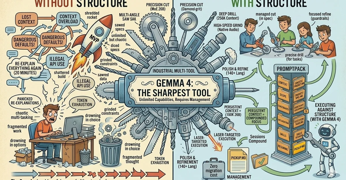 Gemma 4 Just Dropped. It's the Sharpest Tool in the Shed. Do You Have a Plan?