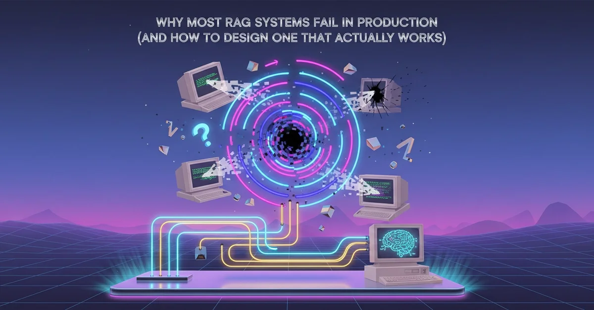 Why Most RAG Systems Fail in Production (And How to Design One That Actually Works)
