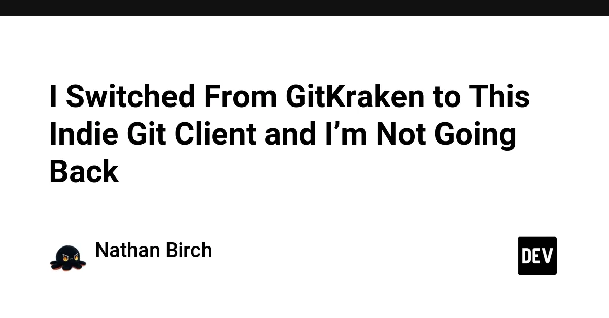 I Switched From GitKraken to This Indie Git Client and I’m Not Going Back