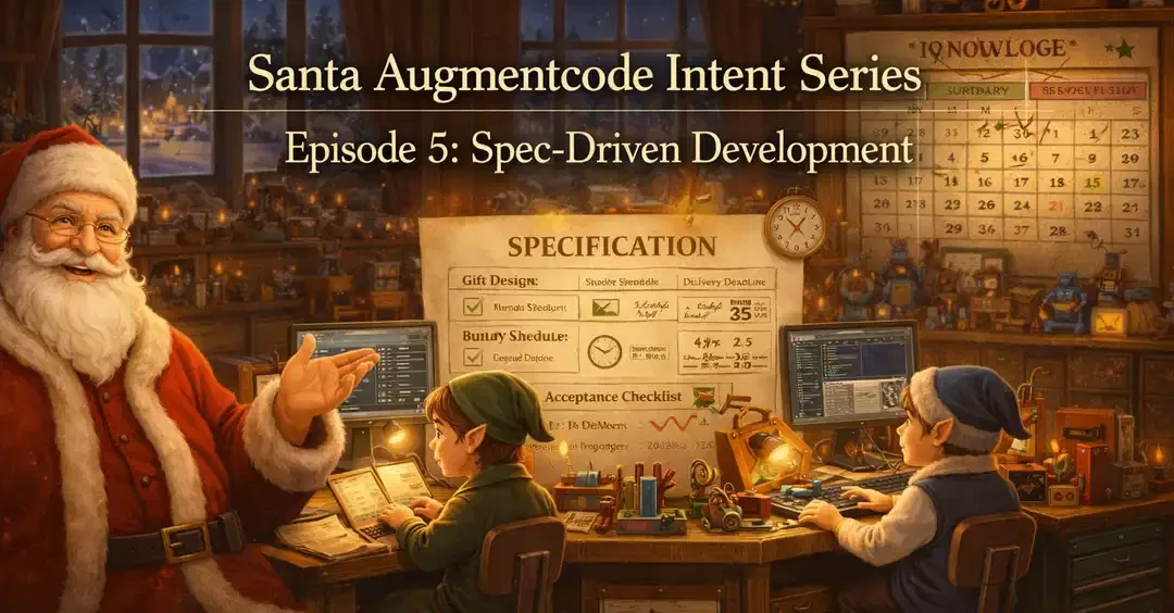 Santa Augmentcode Intent Ep.5