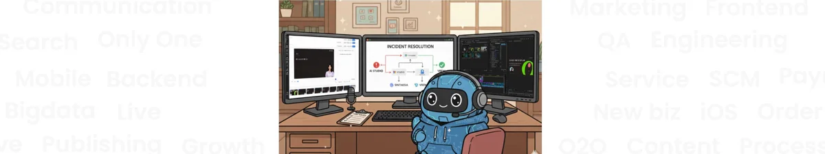 QA 엔지니어가 AI로 만든 교육 영상, 25분짜리 인시던트 가이드 탄생기