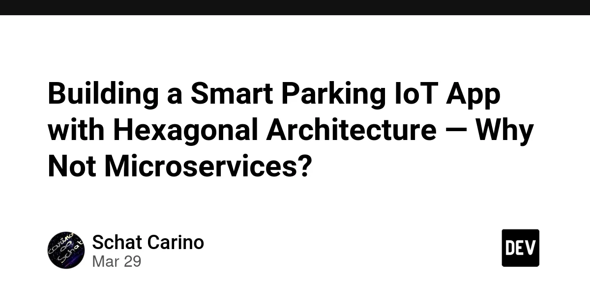 Building a Smart Parking IoT App