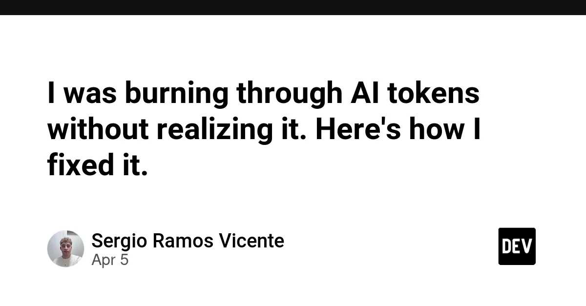 I was burning through AI tokens without realizing it. Here's how I fixed it.