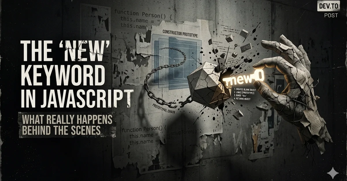 The 'new' Keyword in JavaScript
