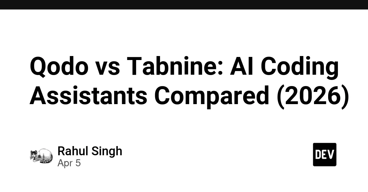 Qodo vs Tabnine: AI Coding Assistants Compared (2026)