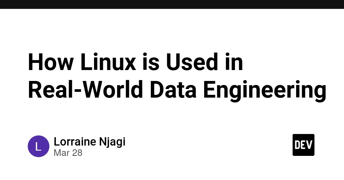 How Linux is Used in Real-World Data Engineering
