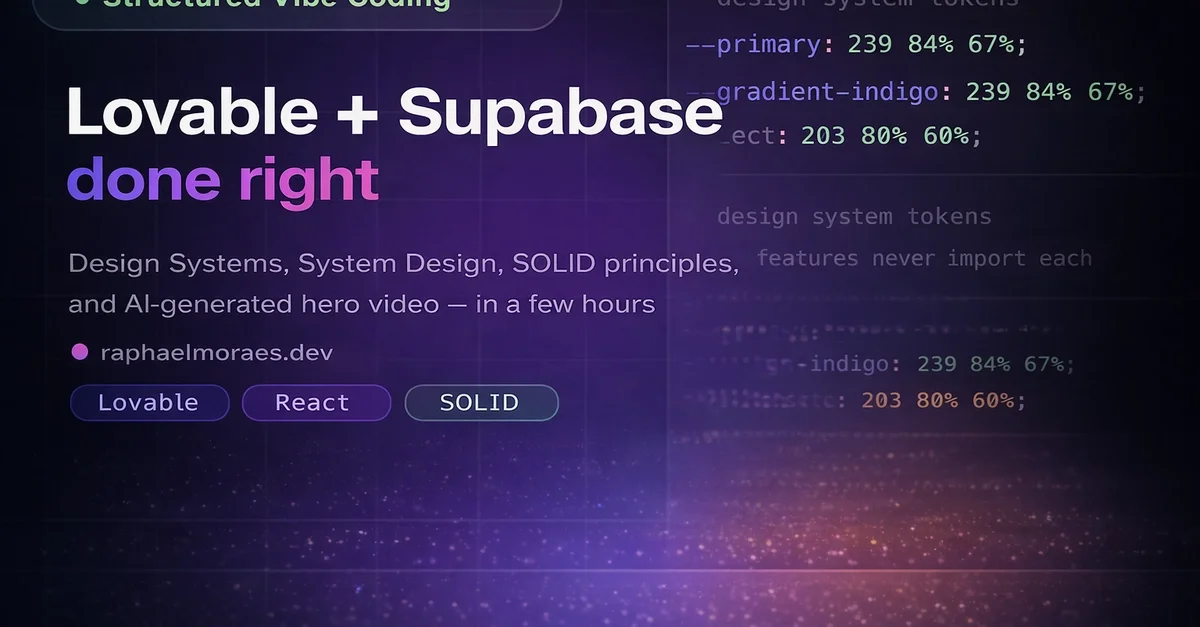What I learned from using Lovable for 8 months to build beautiful, standardized, and easy-to-maintain websites