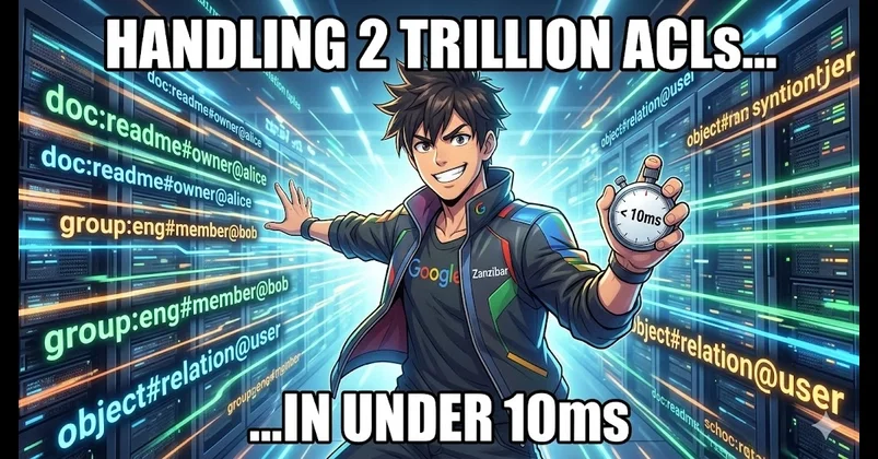 Google Zanzibar Deep Dive: Handling 2 Trillion ACLs in Under 10ms