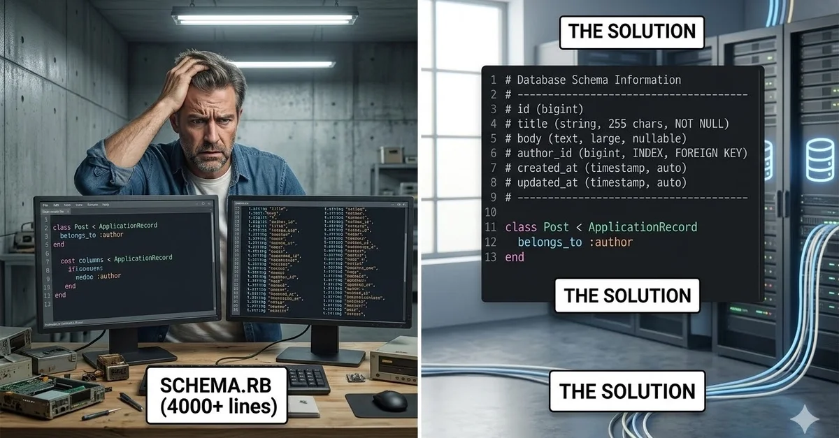 My Favorite Rails Productivity Gem: annotate_models