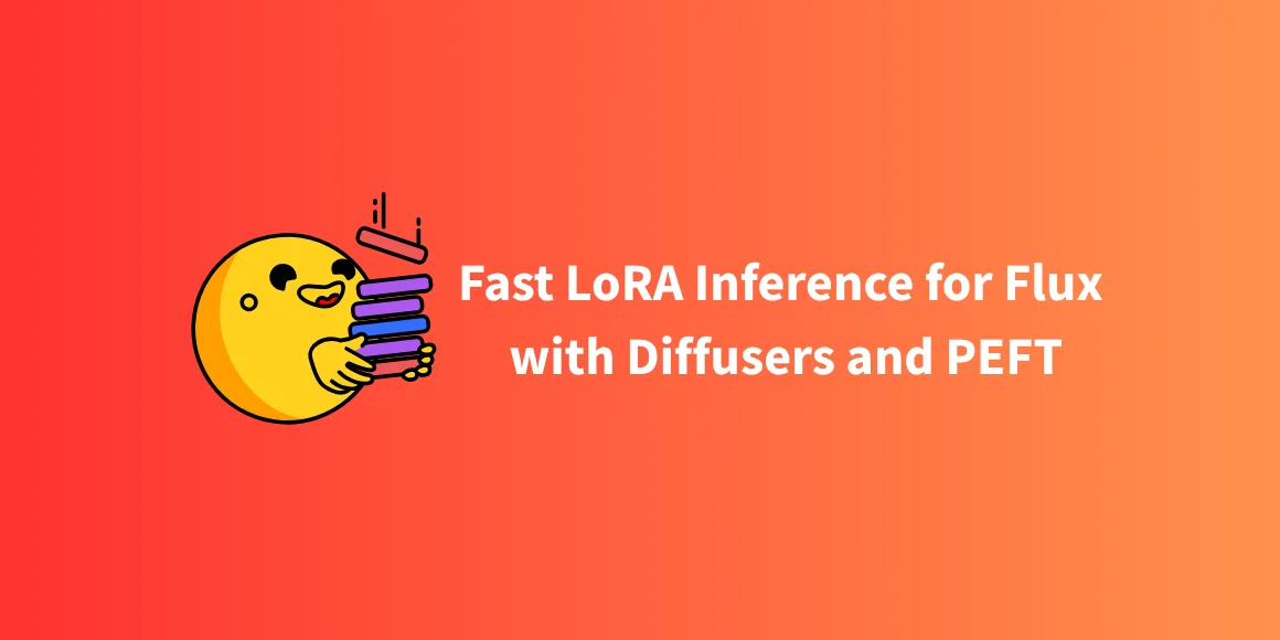 Fast LoRA inference for Flux with Diffusers and PEFT