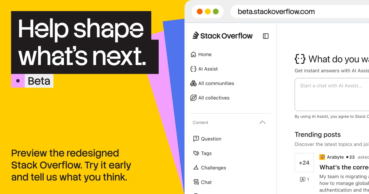 Your sneak peek at the redesigned Stack Overflow