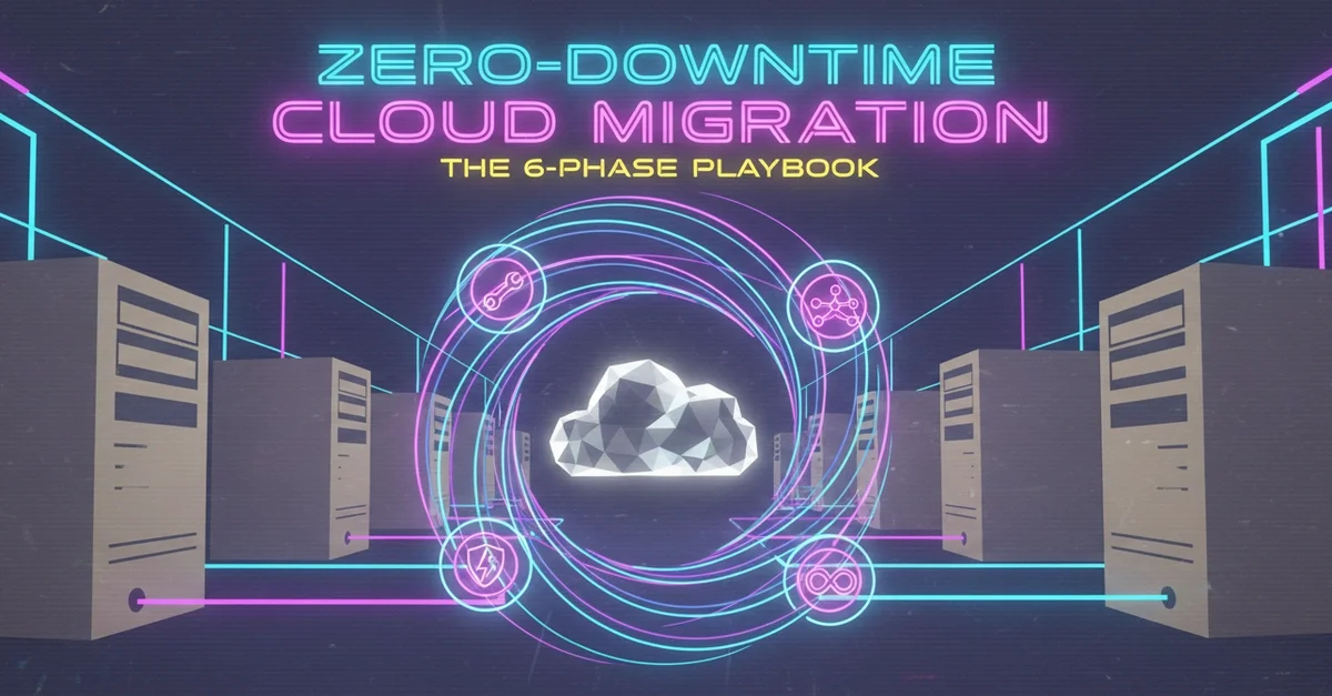 Zero Downtime Cloud Migration: The 6-Phase Playbook